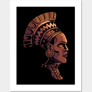 African Queen Posters and Art